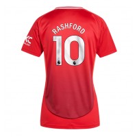 Manchester United Marcus Rashford #10 Hjemmedrakt Dame 2024-25 Kortermet